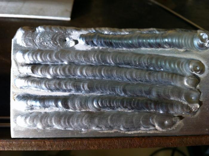 Flat welds