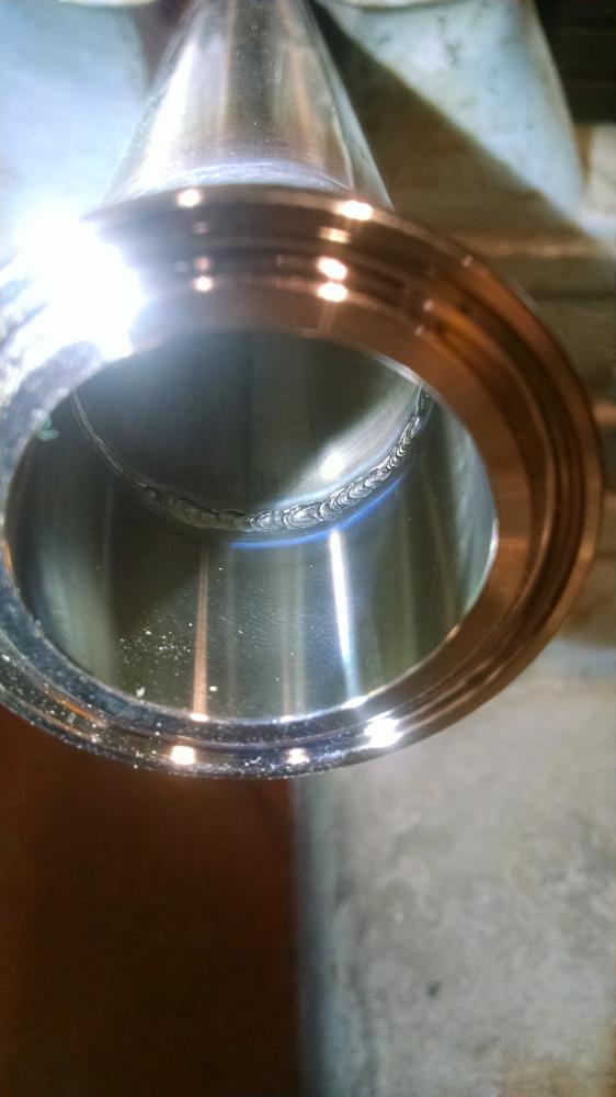 316L 1.50" sanitary tubing.